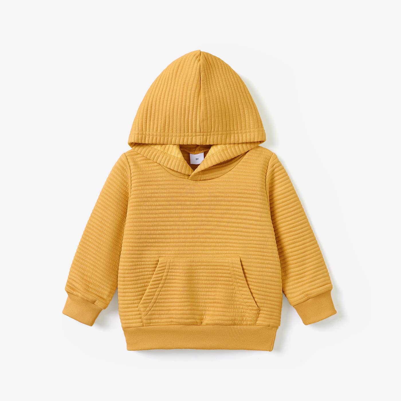 Girl/Boy Solid Color Textured Sweatshirt Hoodie