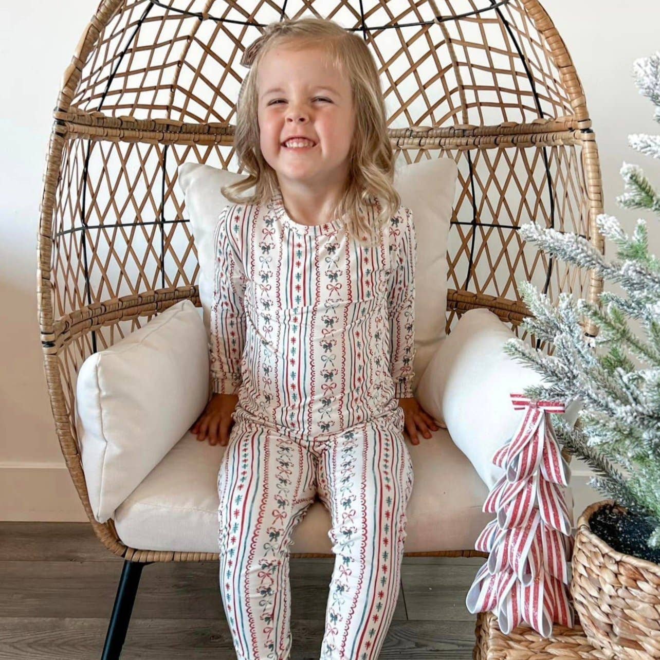 Candy Cane Lane 2pc Bamboo Pajamas