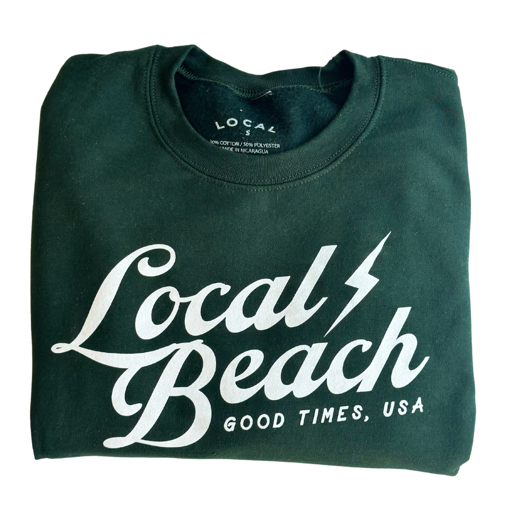 LB Good Times USA Crew Fleece