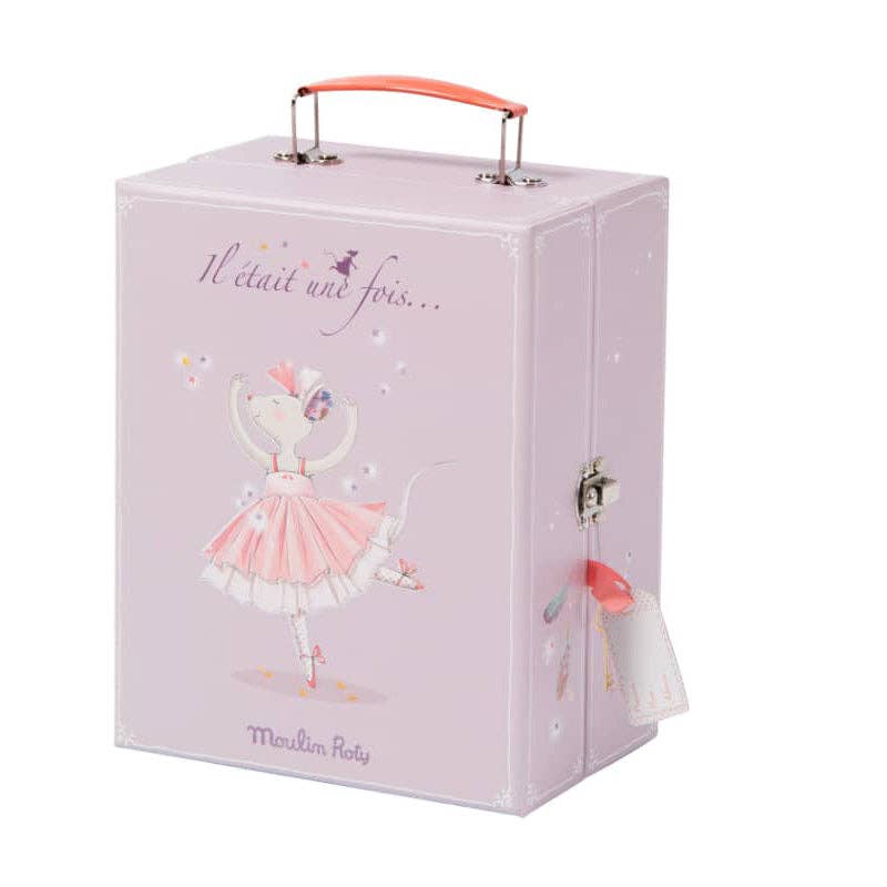 Suitcase Ballerina Mouse&Tutus in Wardrobe - Doll