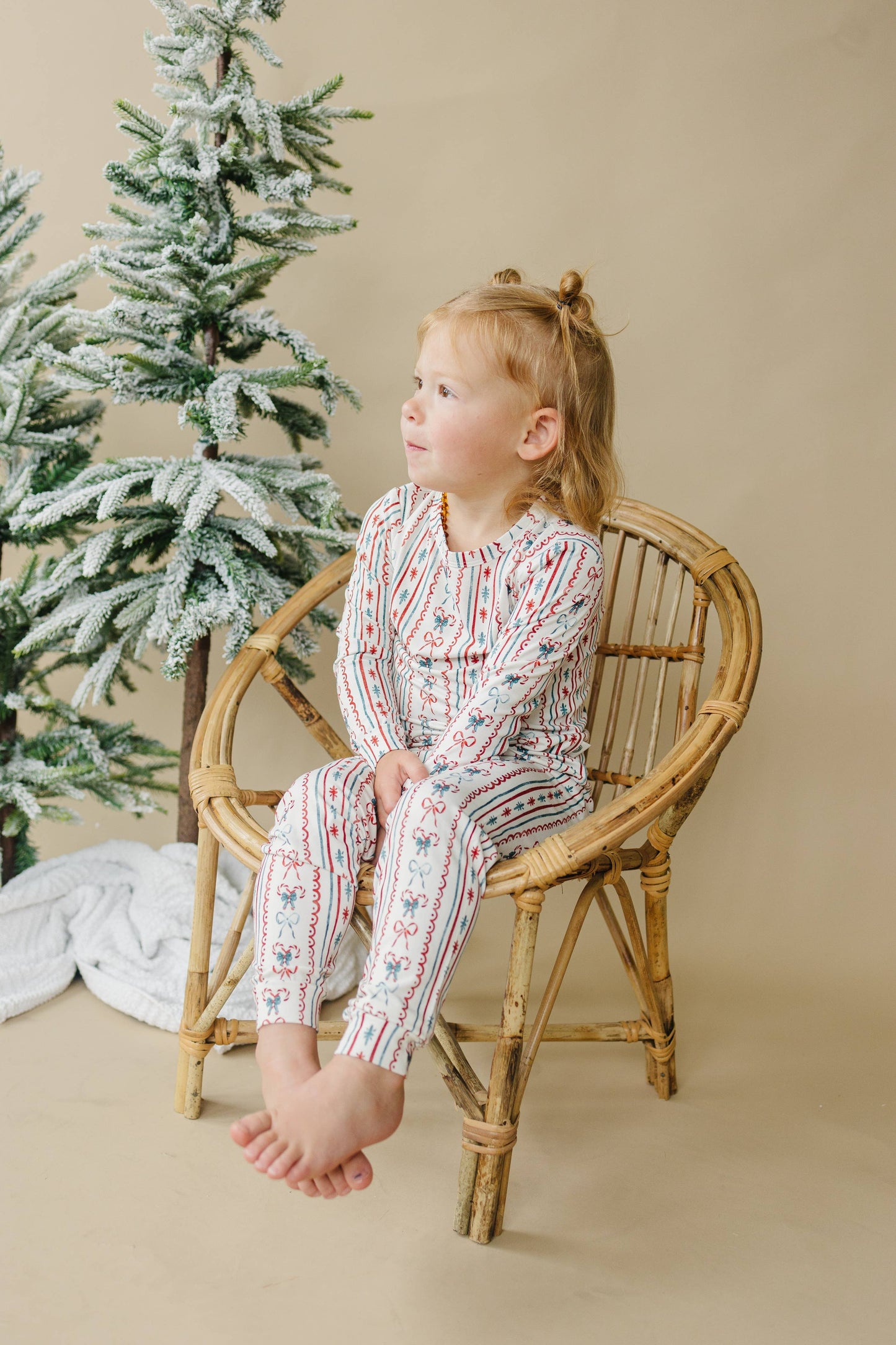 Candy Cane Lane 2pc Bamboo Pajamas