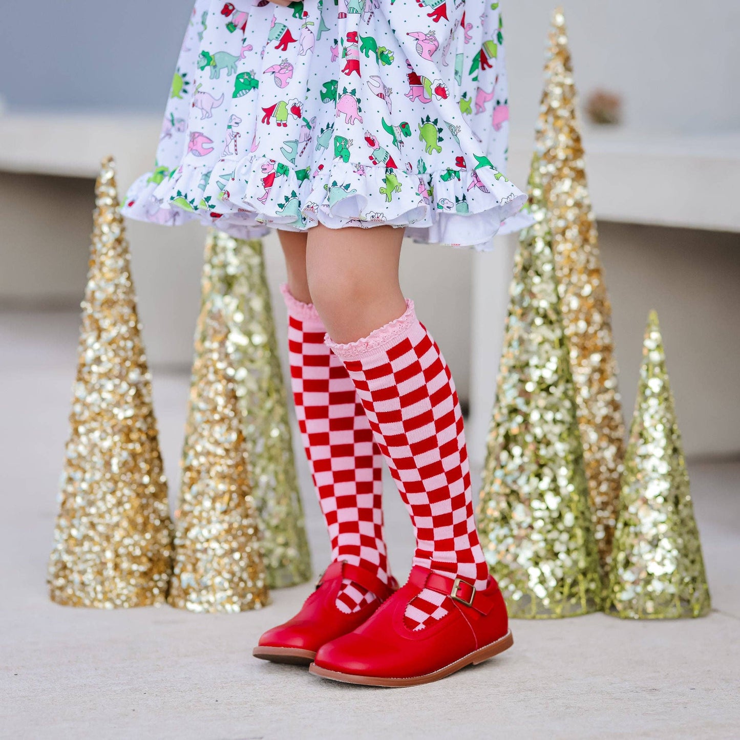 Merry & Bright Knee High Socks 3-Pack