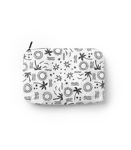 Local Beach Water Resistant Printed Pouch