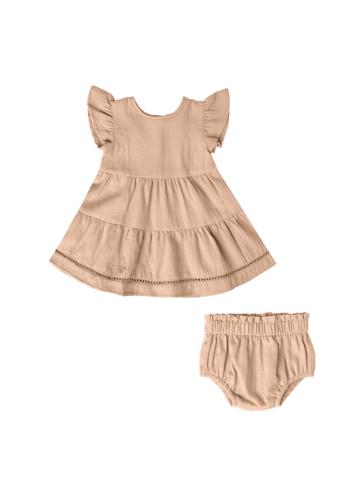 Quincy Mae - Lily Dress + Bloomer Set