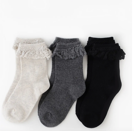 Little Stocking Co - Midnight Lace 3 Pack