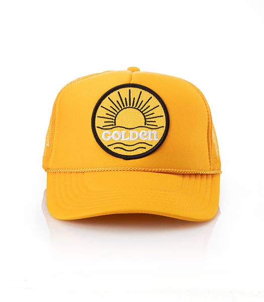 Golden Patch Trucker Hat