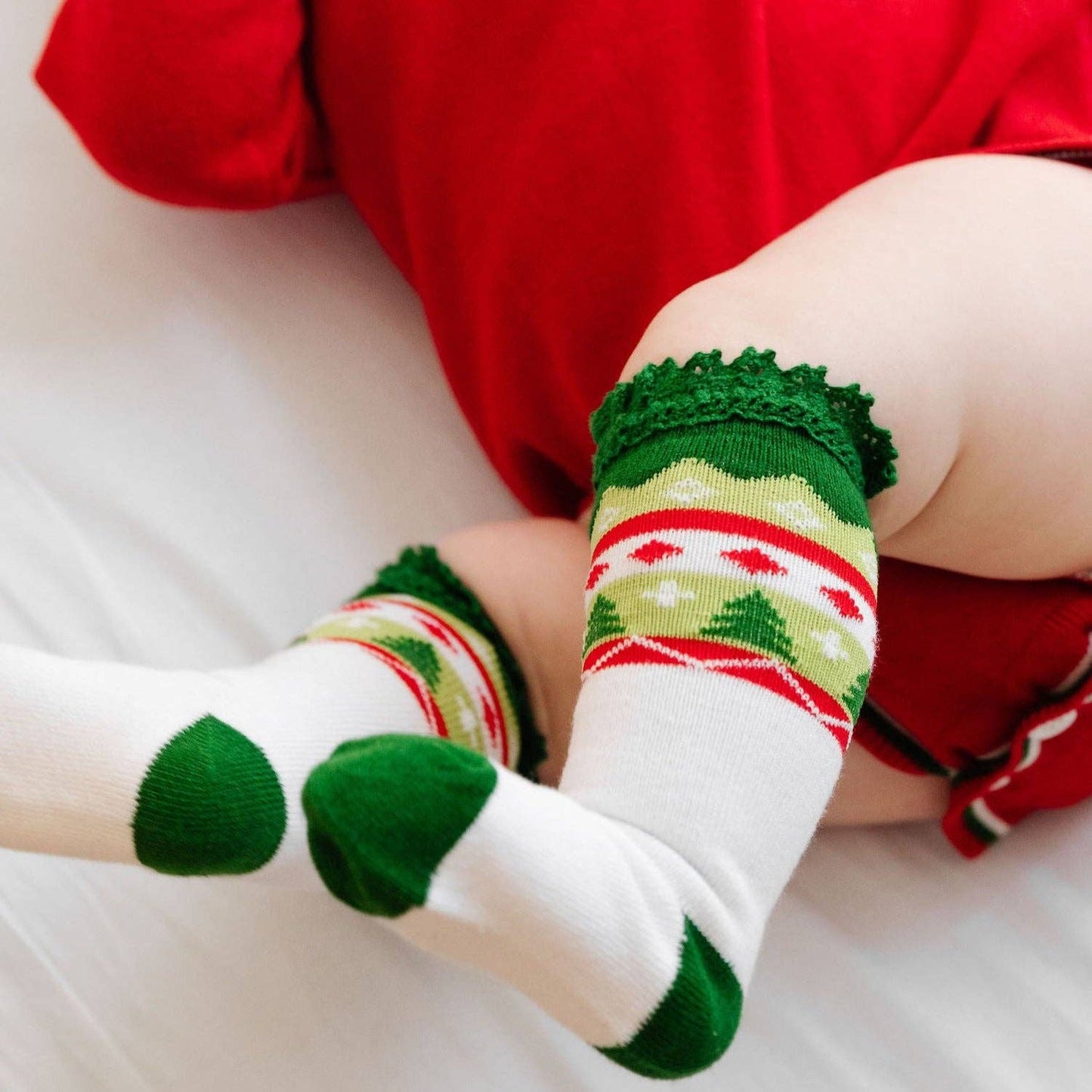 Merry & Bright Knee High Socks 3-Pack