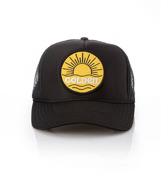 Golden Patch Trucker Hat