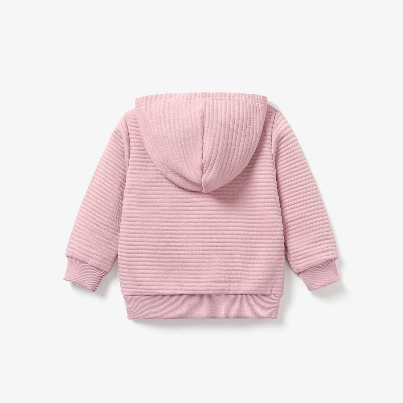 Girl/Boy Solid Color Textured Sweatshirt Hoodie