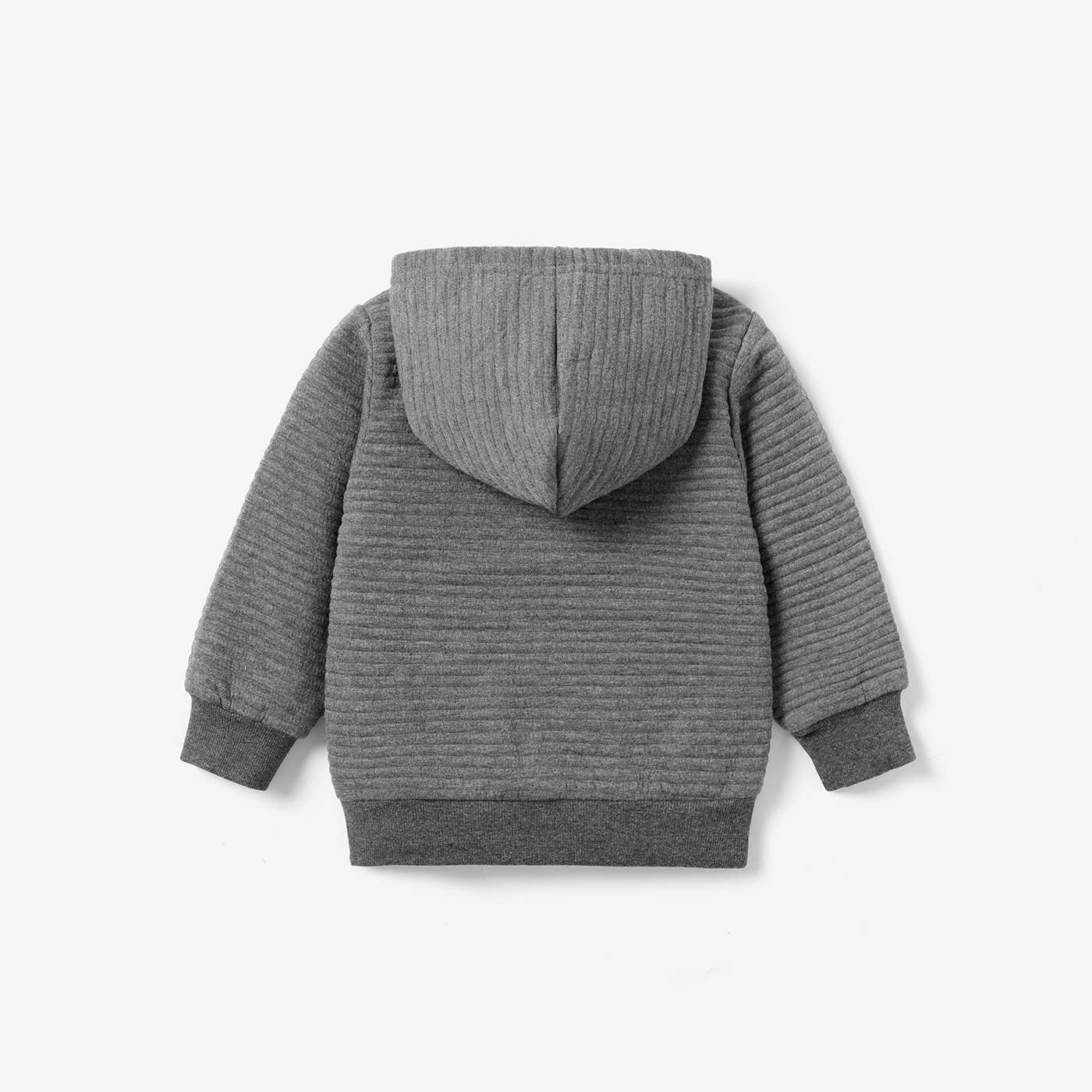 Girl/Boy Solid Color Textured Sweatshirt Hoodie