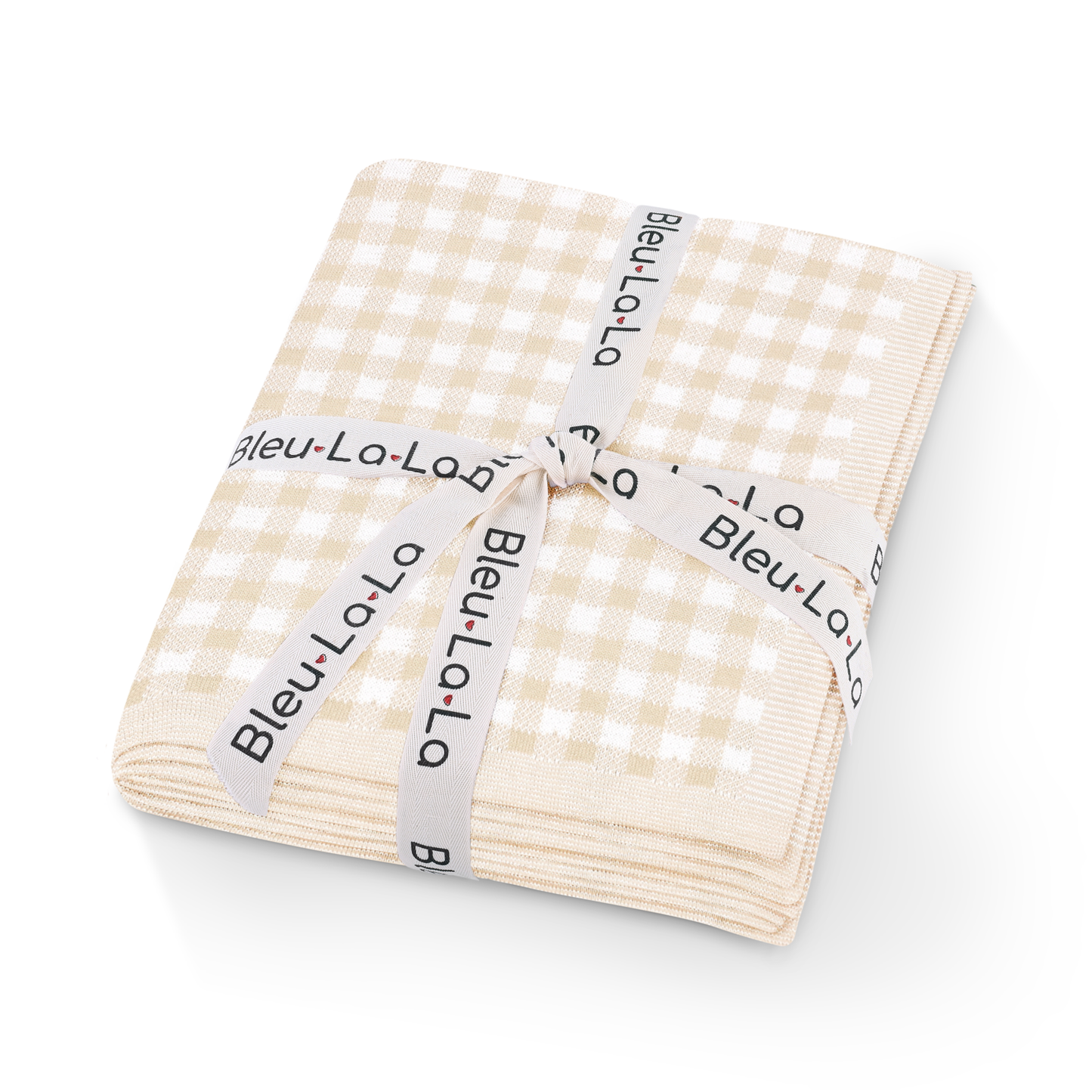 100% Luxury Cotton Swaddle Receiving Baby Blanket - Plaid