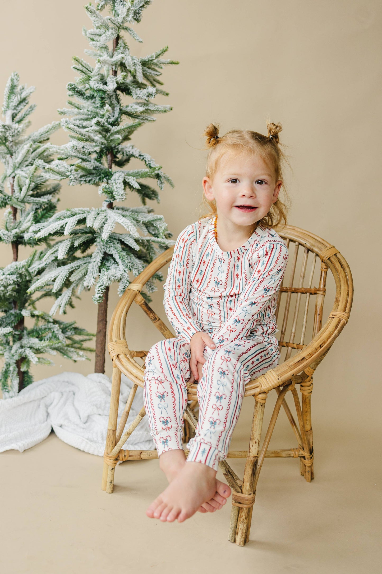 Candy Cane Lane 2pc Bamboo Pajamas