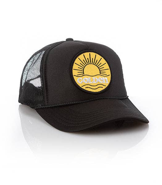 Golden Patch Trucker Hat