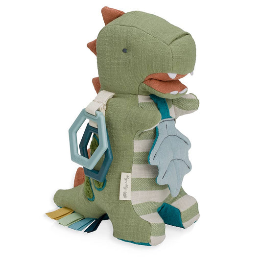 Bitzy Bespoke Link & Love™ Activity Plush with Teether Toy