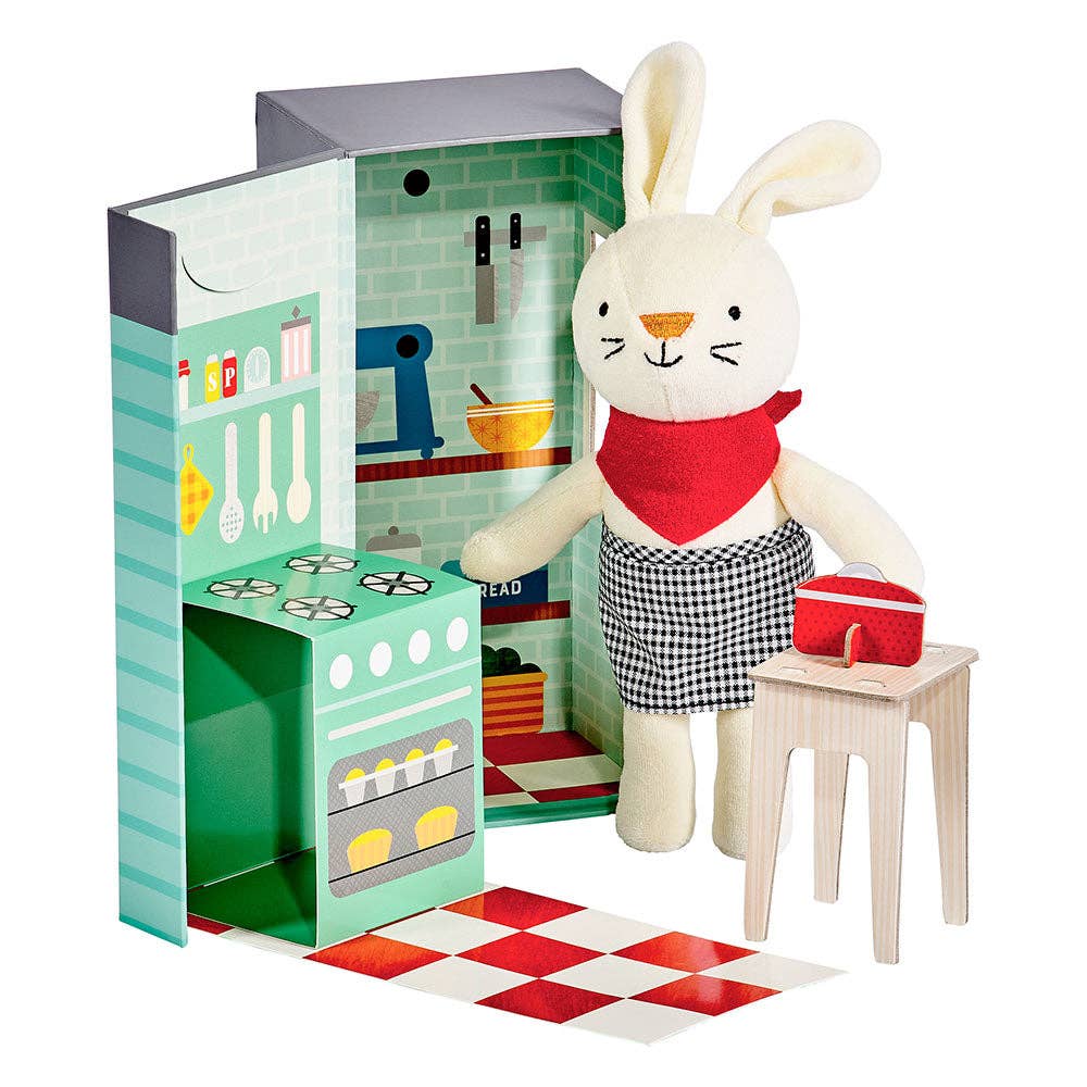 Plush Play Set Rubie the Rabbit