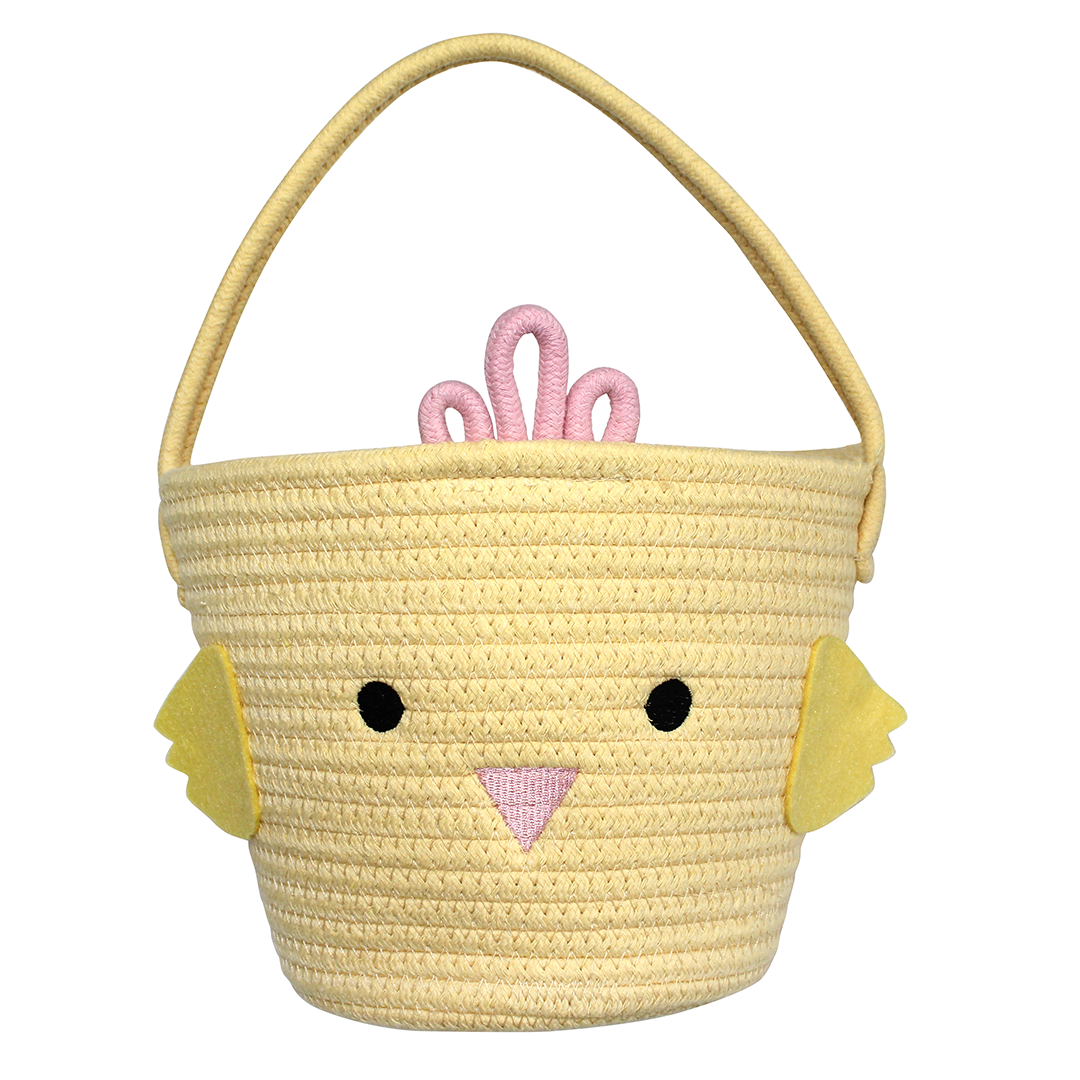 Rope Basket - Yellow Chick, Lucy's Room