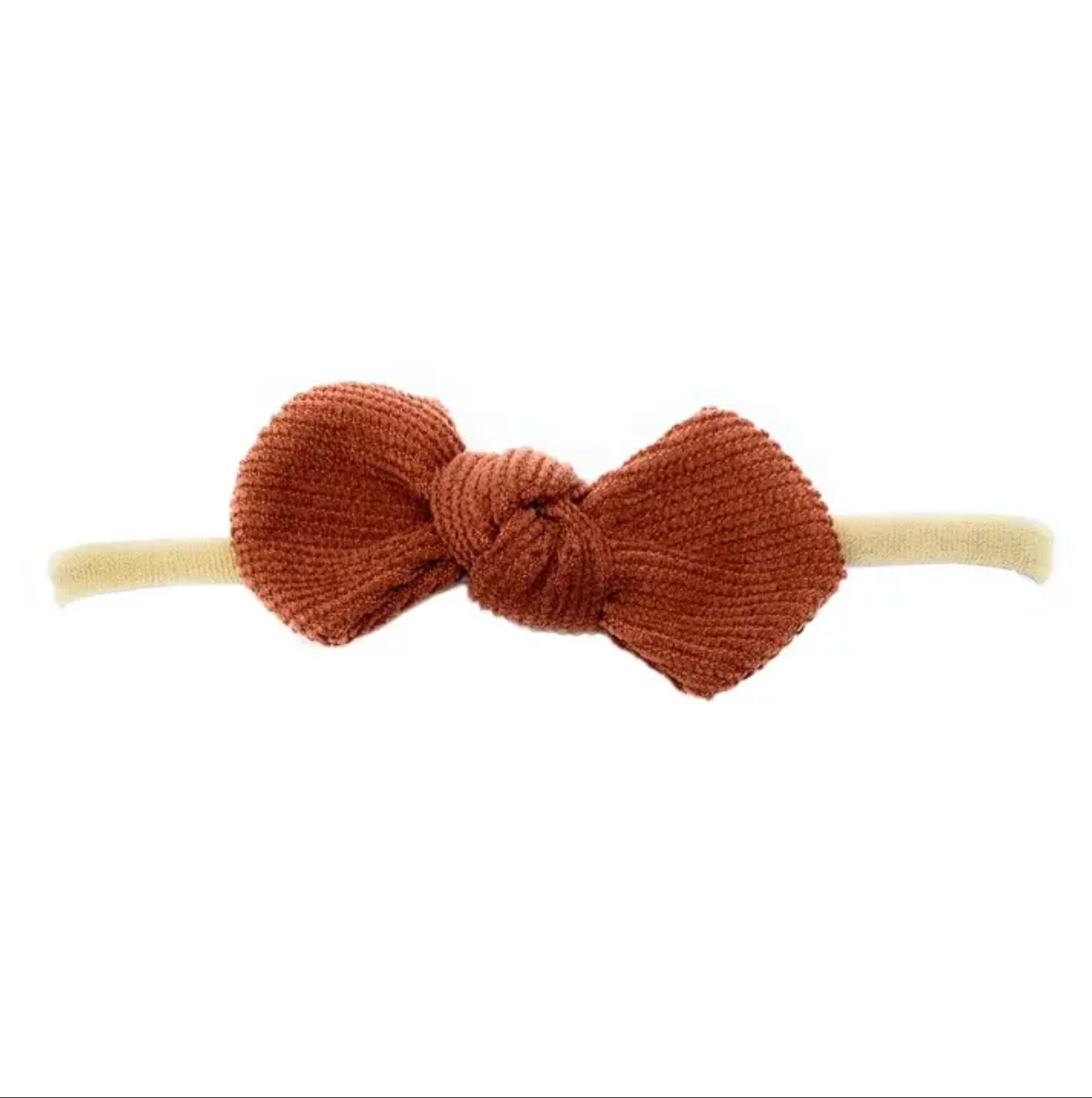 Baby Wisp - Corduroy Bow Headband