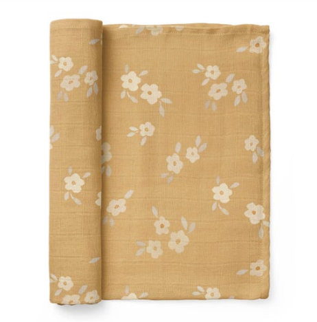 Mini Wander - Buttercup Muslin Swaddle