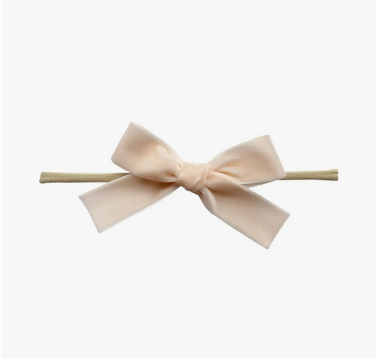 Baby Wisp - Chantilly Velvet Bow