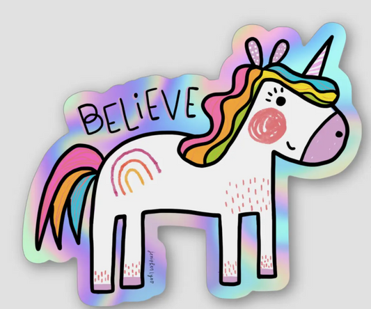 Nightly Doodles - Unicorn Sticker