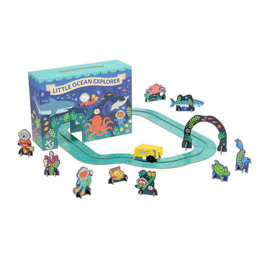 Wind Up and Go Play Set Ocean