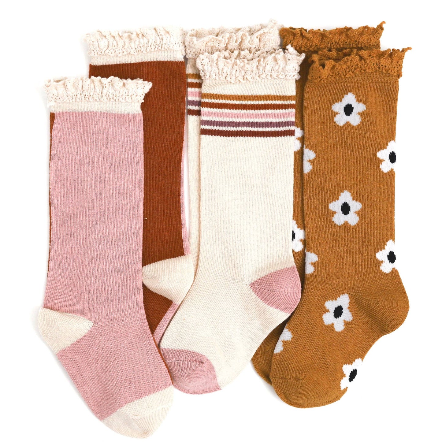 Little Stocking Co - Golden Girl Knee High Sock 3-Pack