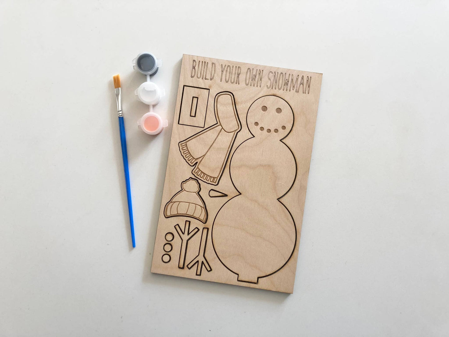 Build Your Own Snowman Kit