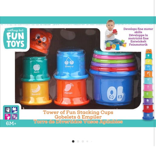 Nothing But Fun Toys - Stacking Cups