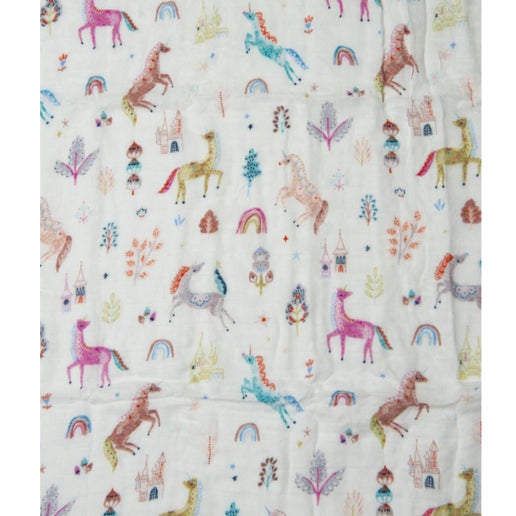 LouLou Lollipop Swaddle - Unicorn Dream